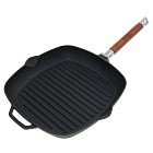 Сковорода-гриль со съемной ручкой (диаметр 28 см)