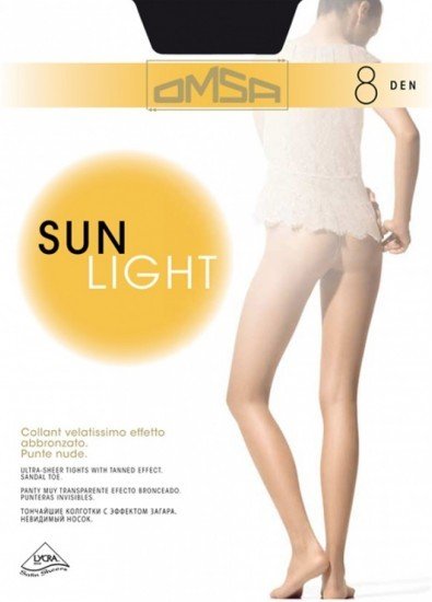 Ультратонкие колготки «Sun Light 8» (sierra, 8 Den)