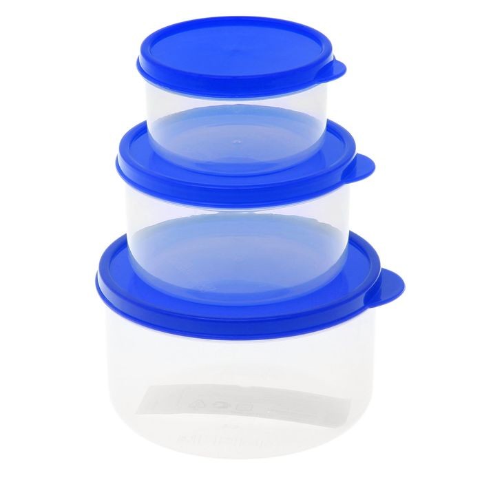 Набор контейнеров круглых | Доляна