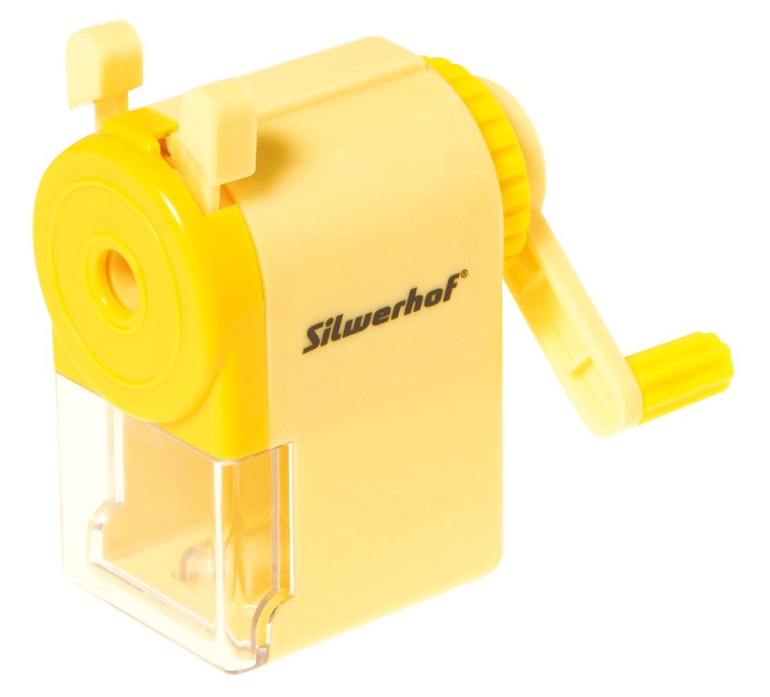 Точилка механическая «Пластилиновая коллекция», желтый | Silwerhof