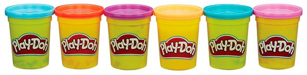 Набор пластилина 4+2 | Hasbro