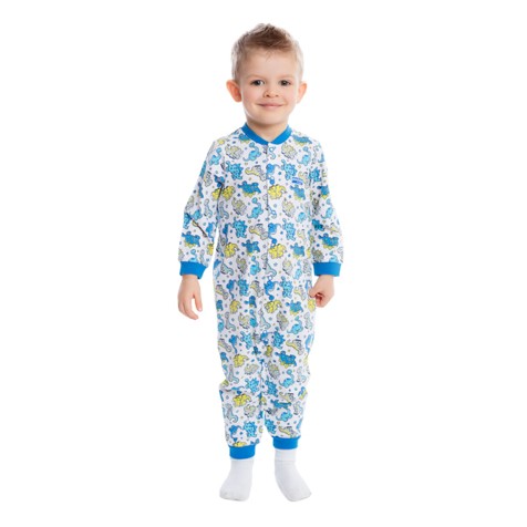 Комбинезон трикотажный для мальчиков | Маленькие исследователи | PlayToday
