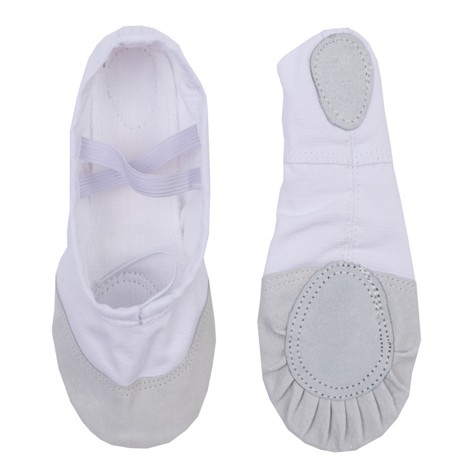 Чешки текстильные для танцев для девочек | Яркая радуга | PlayToday