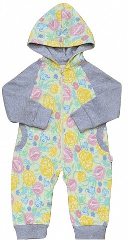 Комбинезон для девочки | Жостовская роспись | Free age
