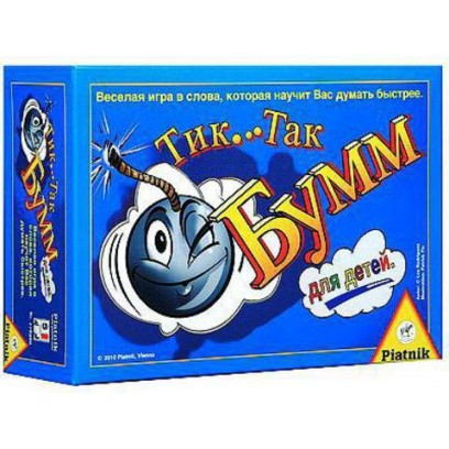 Игра настольная «Тик... Так Бумм для детей», издание 2016 | Piatnik