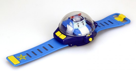 Часы с мини машинкой