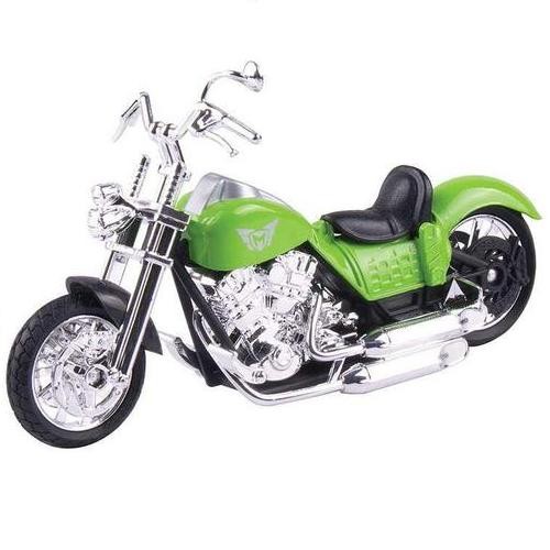Коллекционная модель мотоцикла MX Series - Classic Bike, зеленая