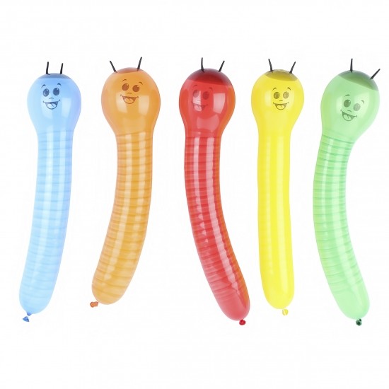 Фигурные шарики «Гусеница», 5 штук | Everts-Pol