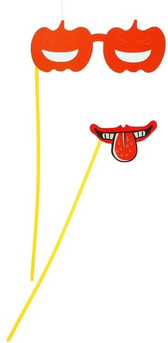 Аксессуар для фотосессии на палочке «Гигант», 2 предмета | Страна Карнавалия