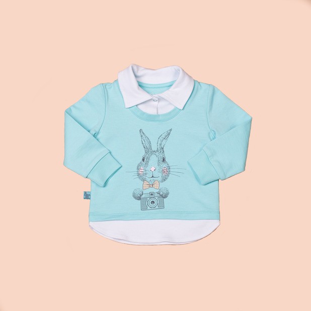 Джемпер для мальчиков | Зайцы-фотографы | Free age