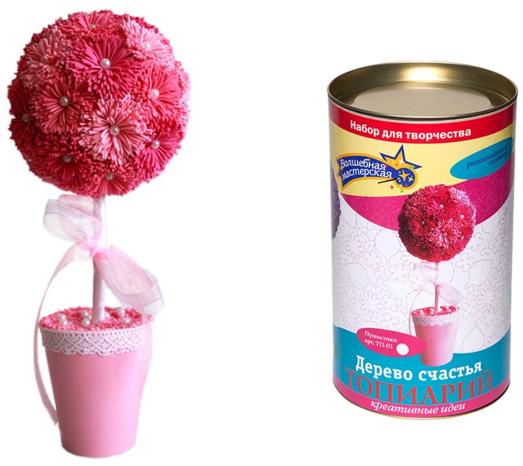 Набор для творчества «Пушистики» | Топиарий | Волшебная мастерская