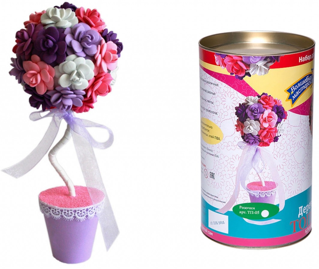 Набор для творчества «Розочки» | Топиарий | Волшебная мастерская