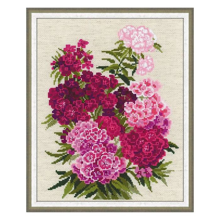 Набор для вышивания крестиком «Турецкая гвоздика» | Риолис