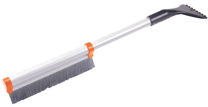 Щетка-сметка телескопическая для снега со скребком | Stels
