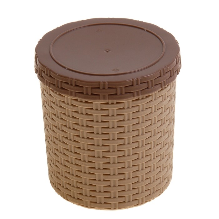 Емкость для сыпучих продуктов с крышкой «Плетенка», 1 л | Плетенка | Альтернатива