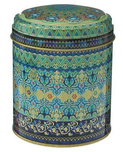 Банка для сыпучих продуктов круглая «Самарканд», 800 мл