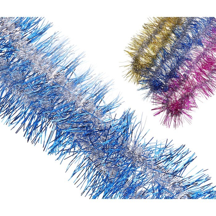 Мишура «Фонарик» (ёжик), цвет в ассортименте