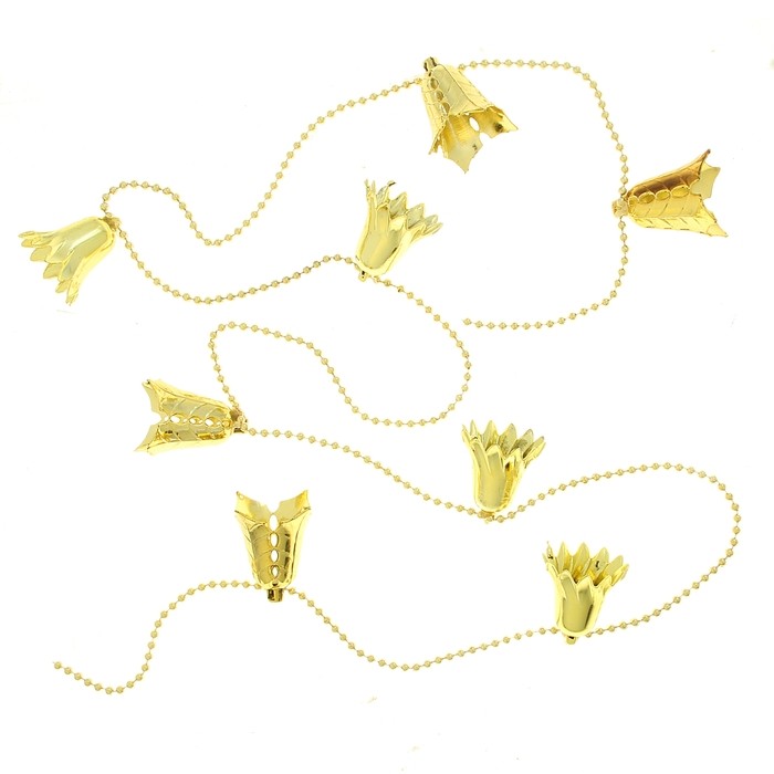 Бусы на ёлку «Ассорти. Колокольчик»