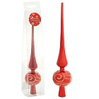 Верхушка на ёлку «Завиток», красный