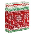 Пакет ламинат вертикальный «Вязанный» (10×26×32 см)