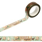 Декоративная клейкая лента «Тепла и уюта», (1,5 см х10 м)