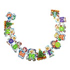 Гирлянда на люверсах «С Новым Годом!», 175 см