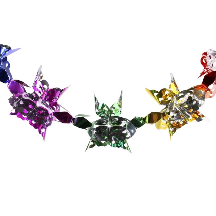 Гирлянда-растяжка «Резные узоры», 180 см