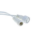 Удлинитель для гирлянд УМС 2W, нить белая, 3 метра