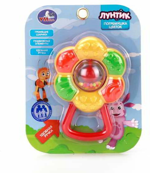 Погремушка-цветок «Лунтик» | УМка