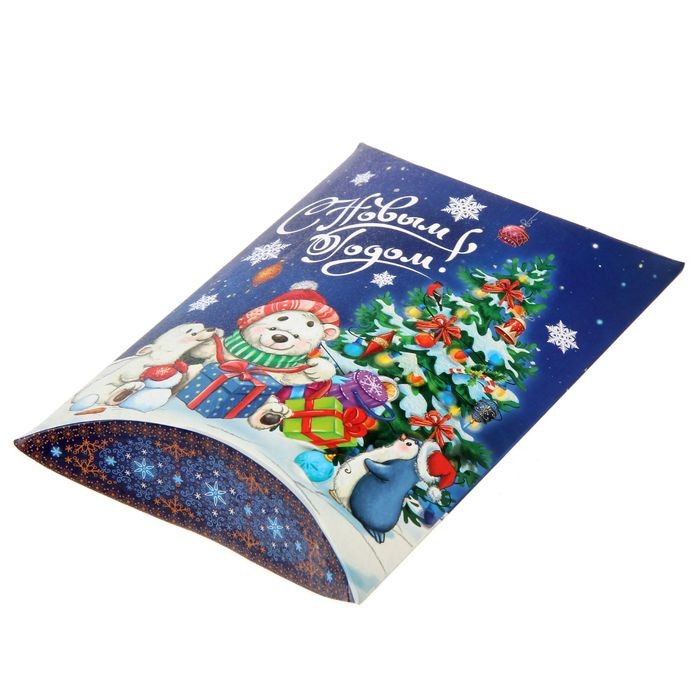 Коробка фигурная «Веселый праздник», (19х14 см)