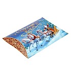 Коробка фигурная «Новогодняя тройка», (19х14 см)