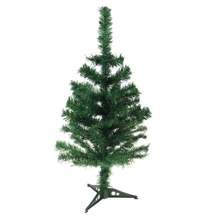 Ёлка, 60 см (60 веток, пластиковая подставка)