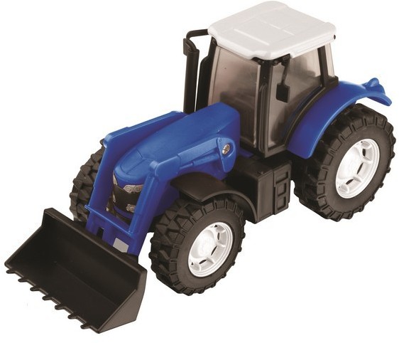 Фермерский трактор, синий, масштаб 1:43 | Roadsterz | HTI