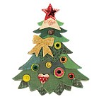 Набор для создания формовой открытки хэнд-мэйд «Нарядная ёлочка»