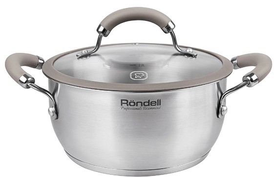 Кастрюля «Balance» со стеклянной крышкой (диаметр 18 см) 2 л | Balance | RONDELL