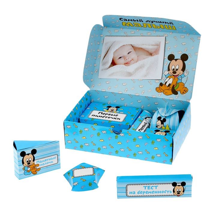 Набор коробок для хранения «Мамины сокровища», сыночек | Микки Маус и друзья | Disney