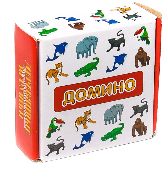 Домино деревянное «Зоопарк» | Анданте