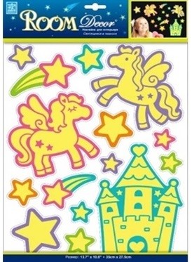 Светящиеся наклейки «Волшебный замок» | Room Decor