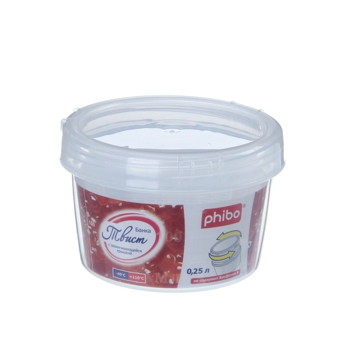 Банка 250 мл «Твист» | Phibo