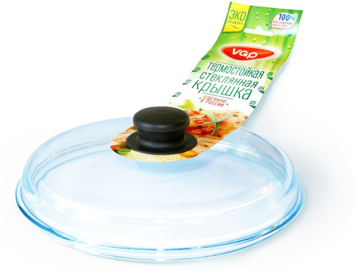 Крышка стеклянная высокая | Классик | Васильевский стекольный завод