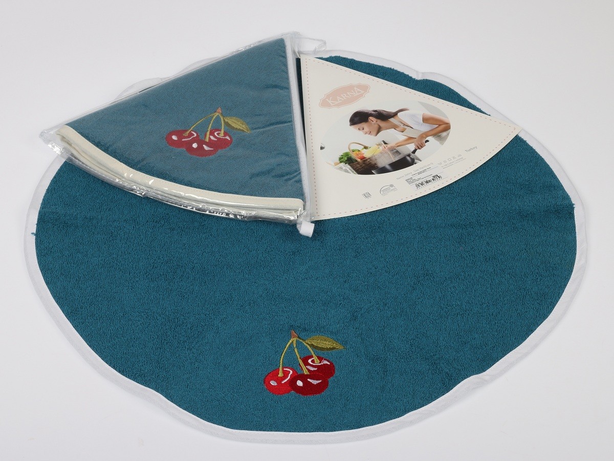 Махровое полотенце «Karna» Zelina (d-50, 1 шт) | Zelina | Karna