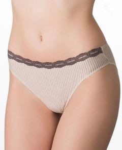 Трусы-стринг «Classica» (арт. 26569, темно-серый) | Акцент | Milavitsa