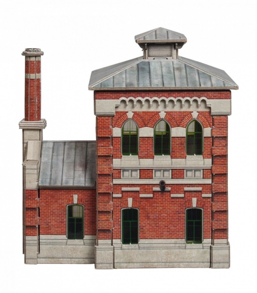 Сборная модель из картона «Нефтекачка» | Умная бумага