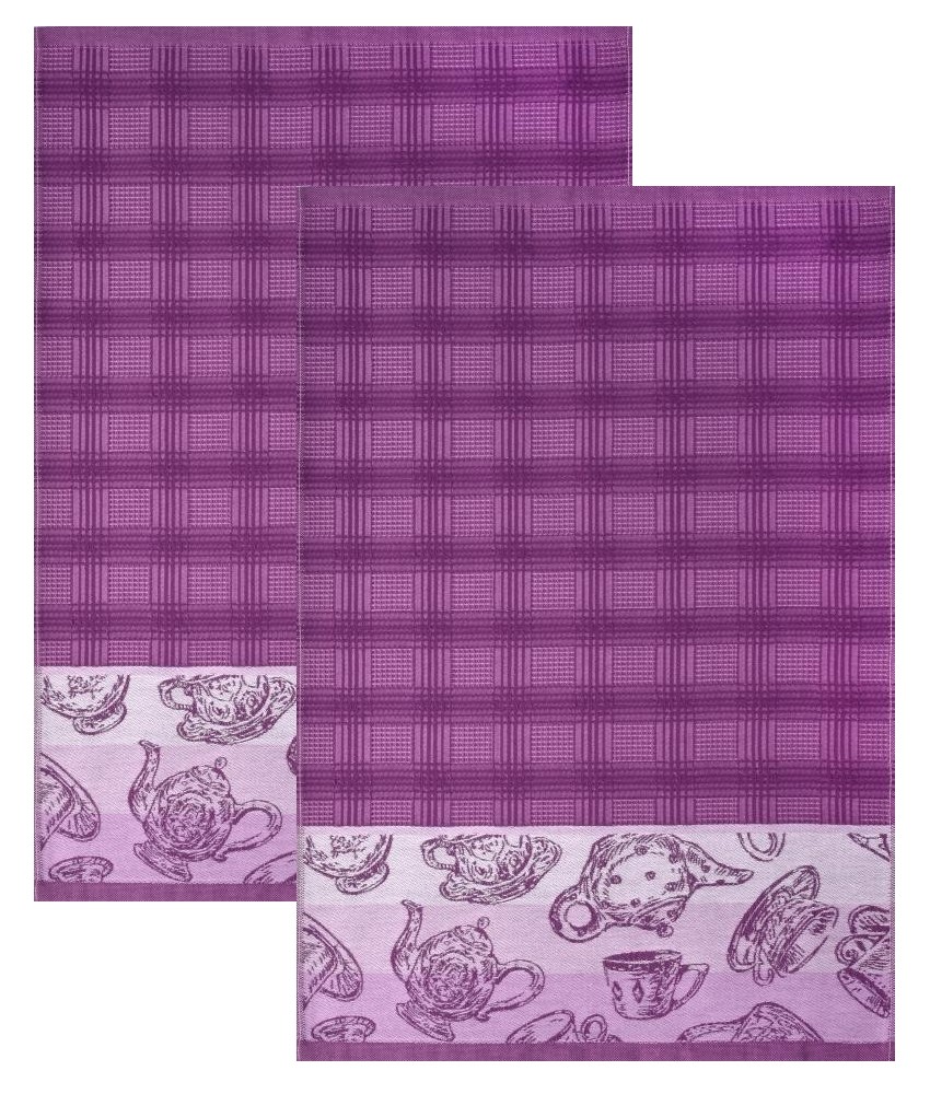 Комплект полотенец вафельных пестротканых «Teiera» (Cleanelly, 2 шт. 50х70) | Teiera | ДМ Текстиль