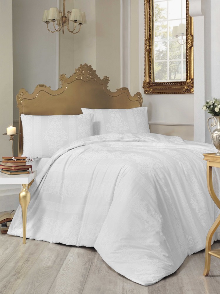 Комплект постельного белья «Nobby» (2-спальный, ранфорс, 2 наволочки 50x70), цвет белый | Ranforce | Altinbasak