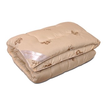 Одеяло «Столица Текстиля» (евро, верблюжья шерсть, 220х200 см, чехол: микрофибра), облегченное | Столица Текстиля