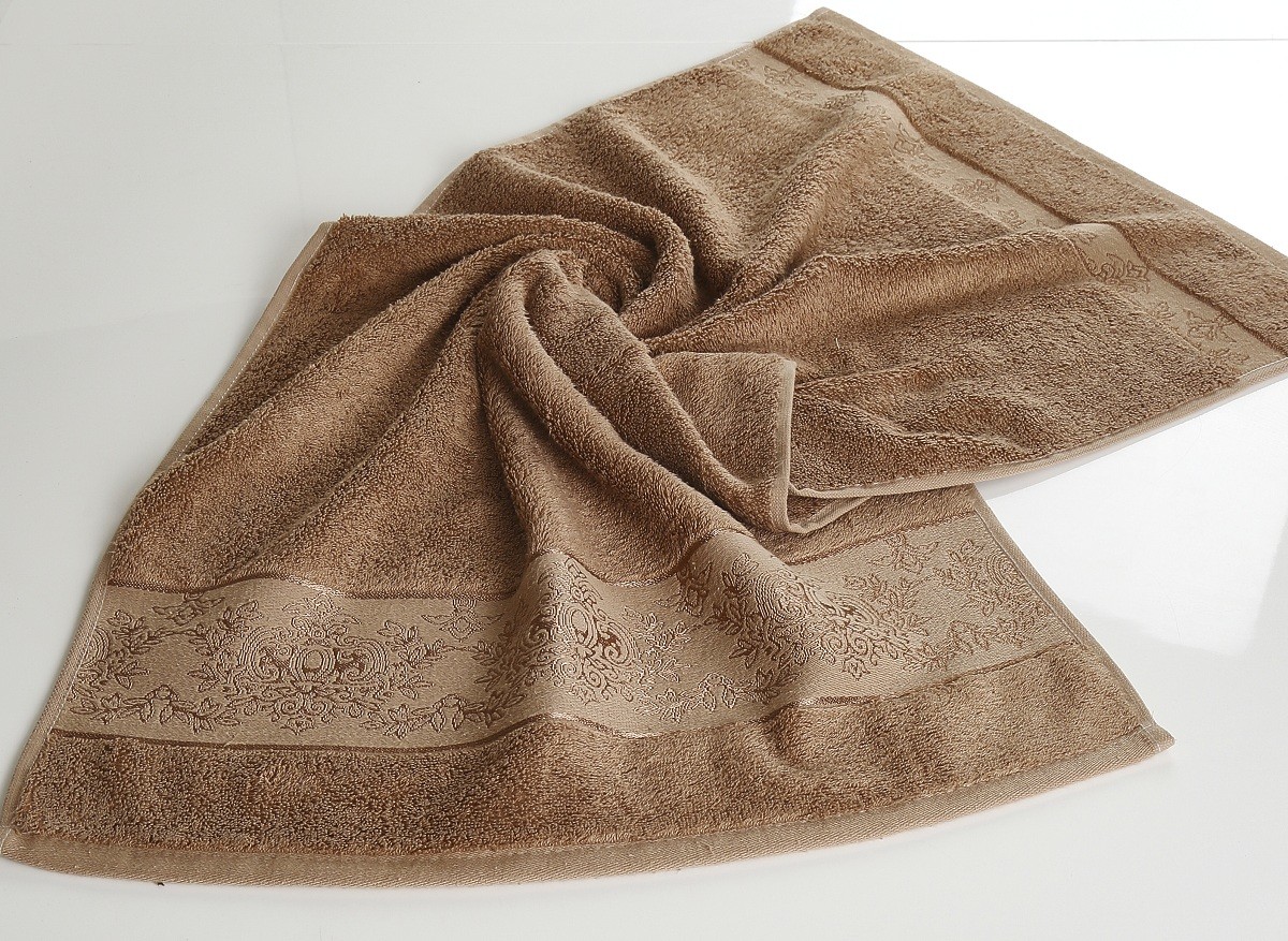 Полотенце махровое «Karna» Pandora-3 (бамбук, размер 70х140) | Karna