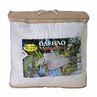 Одеяло «Бэлио Эконом» (1,5-спальное, эвкалипт, чехол: полиэстер, 145х205 см), зимнее | Эконом | Бэлио