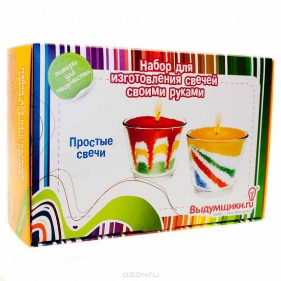 Набор для изготовления свечей «Простые свечи»