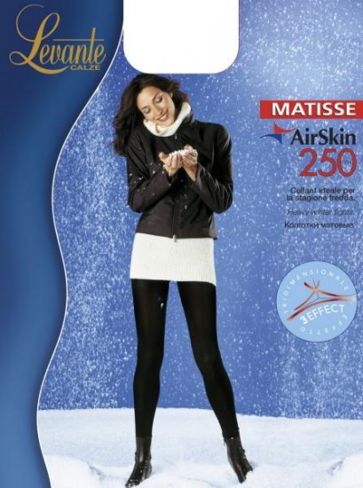 Колготки женские «MATISSE» (nero, 250 DEN)